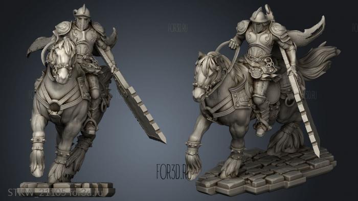 The Executioner Rider 3d stl модель для ЧПУ