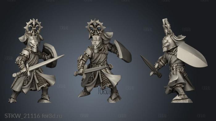 Dog Knight stl model for CNC