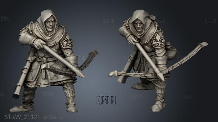 Peasant Bow 3d stl модель для ЧПУ