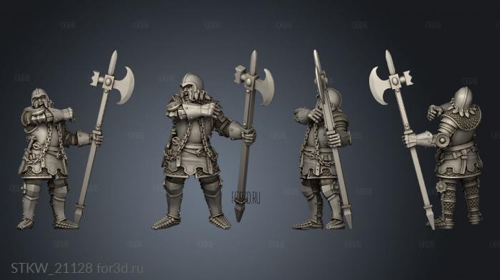 Squire poleaxe 3d stl модель для ЧПУ