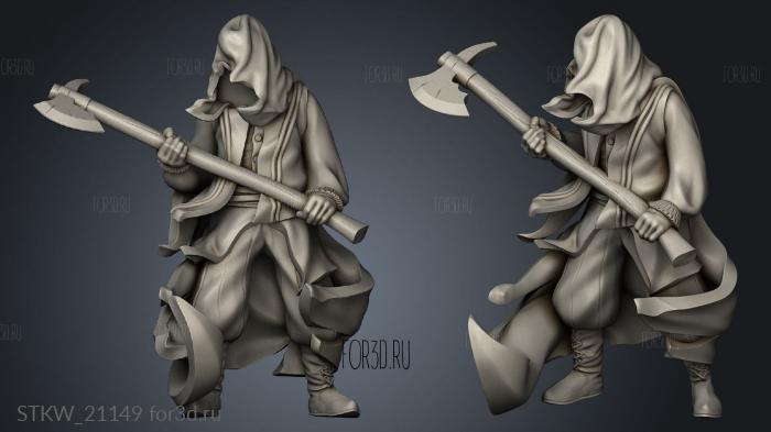 Dark Raider stl model for CNC