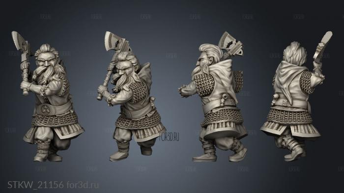 Gawli fighting stl model for CNC