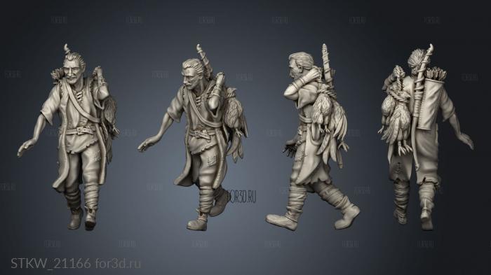 Hunter 3d stl модель для ЧПУ