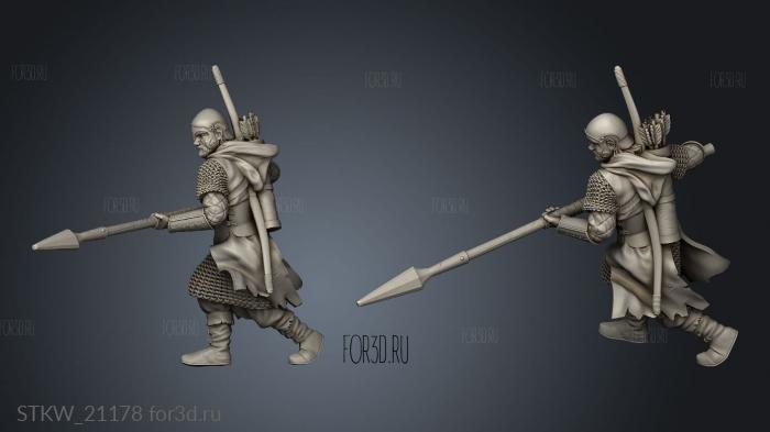 Ranger Spear 3d stl модель для ЧПУ