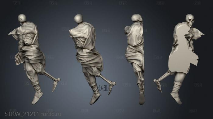 Corpses corpse stl model for CNC