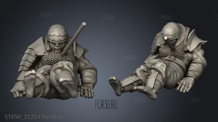 Corpses corpse stl model for CNC