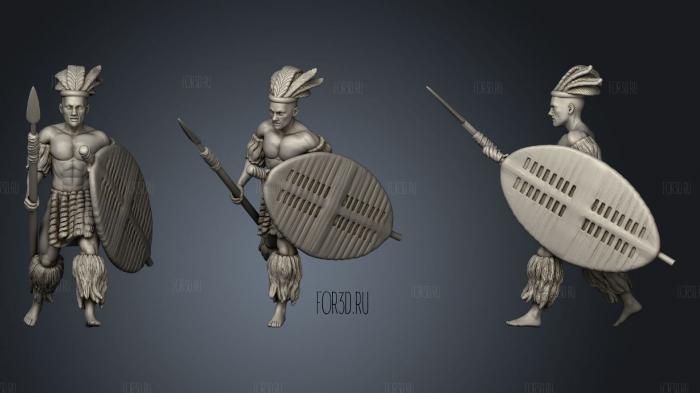 Zulu 3d stl модель для ЧПУ