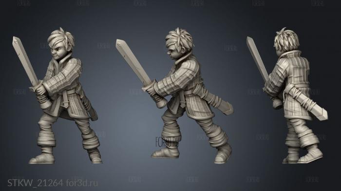 Young Squire 3d stl модель для ЧПУ