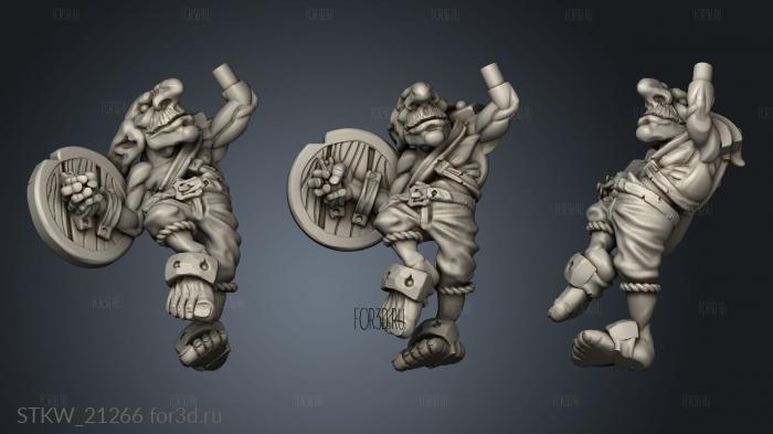 Gobbos stl model for CNC