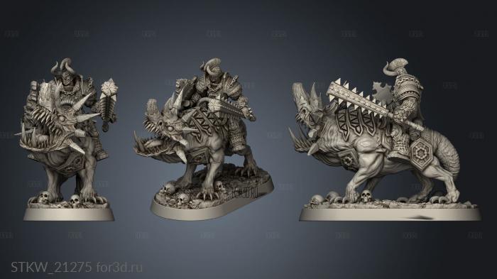 Matthias von Derwent on Horned Wolf 3d stl модель для ЧПУ