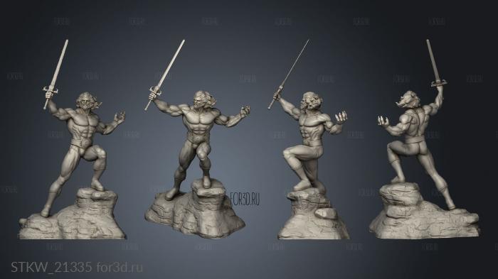 THE KING LION 3d stl модель для ЧПУ