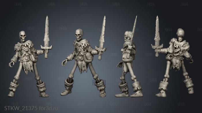 skeleton Classic Elf 3d stl модель для ЧПУ