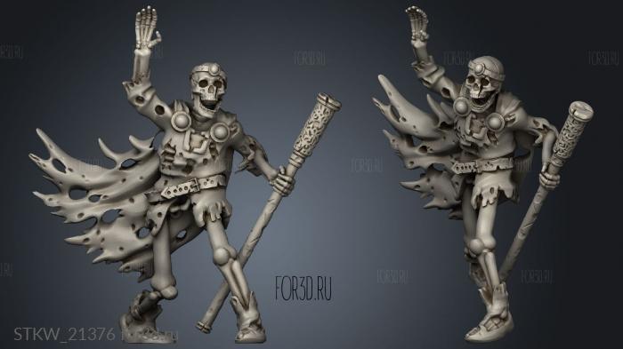 skeleton Classic Wizard 3d stl модель для ЧПУ