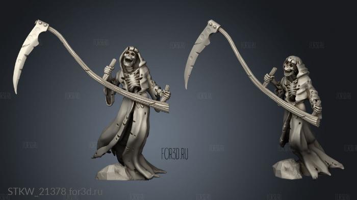 skeleton Wraith stl model for CNC