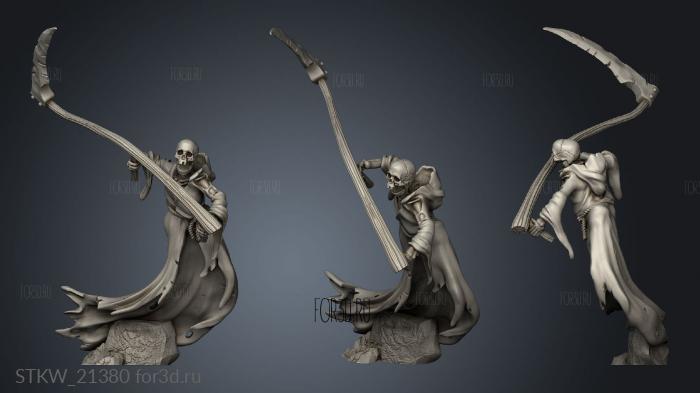 skeleton Wraith stl model for CNC