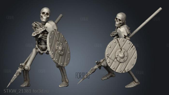 skelly stl model for CNC