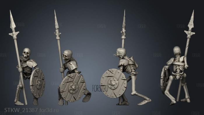 skelly stl model for CNC