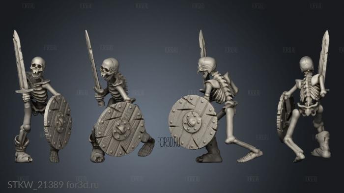 skelly stl model for CNC