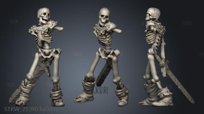 skelly stl model for CNC