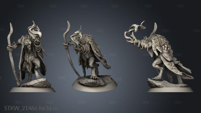 LYCANS SHAMAN KRITANTA stl model for CNC