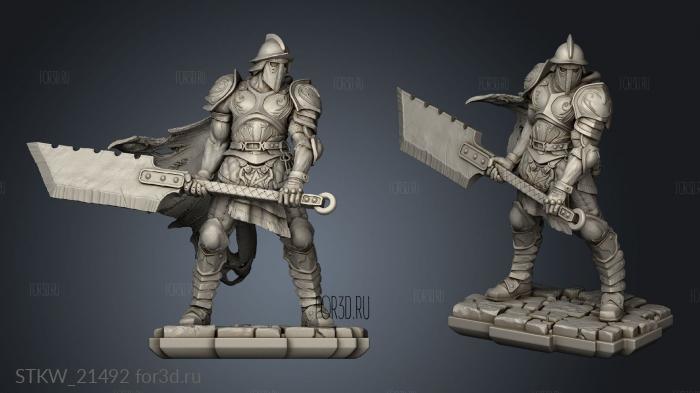 The Path Garoht Executioner stl model for CNC