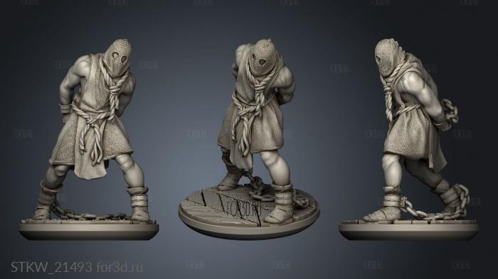 Prisoner stl model for CNC