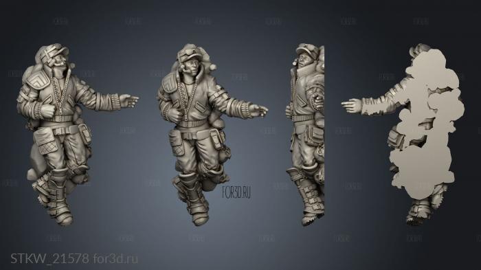 Corpse stl model for CNC
