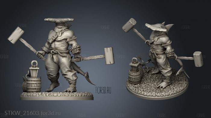 The Sanguine Sea Hammer 3d stl модель для ЧПУ