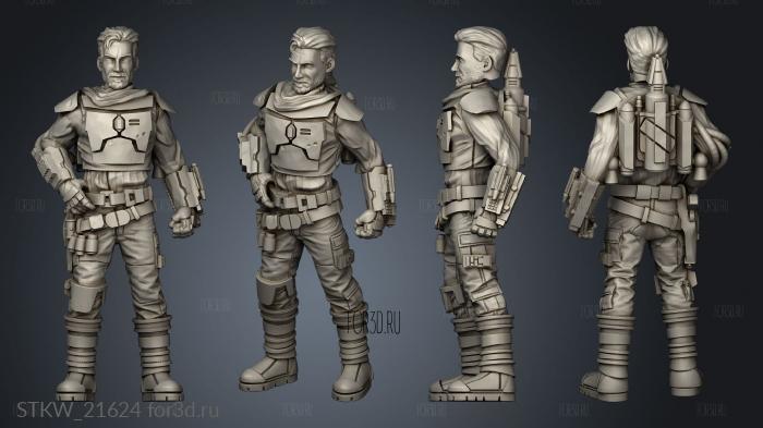 The Sheriff Cobb Vanth 3d stl модель для ЧПУ