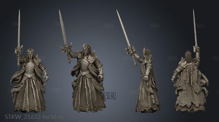 Soldiers Wraith King 3d stl модель для ЧПУ