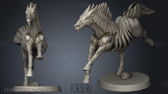 Steel Iron Stallion circle 3d stl модель для ЧПУ