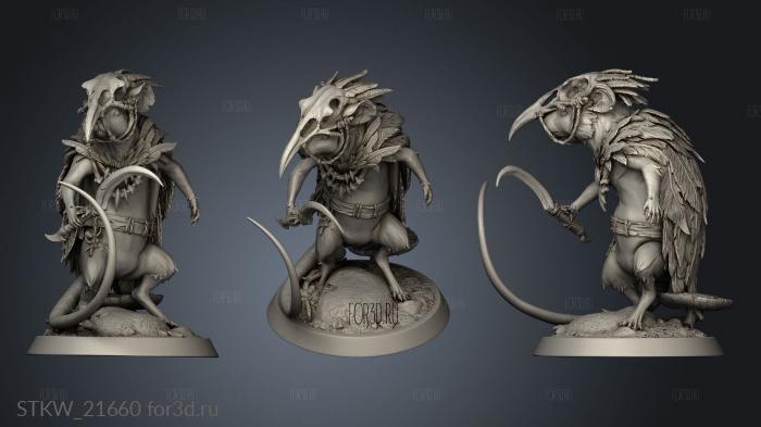 The Tale Archduke Mousin Mouse Look Shaman 3d stl модель для ЧПУ