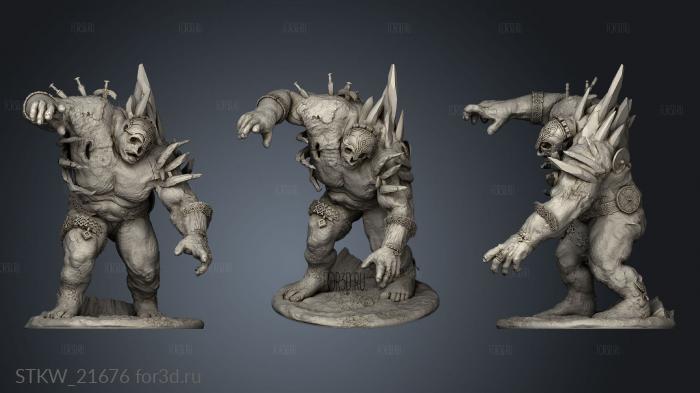 Glacier King Base stl model for CNC