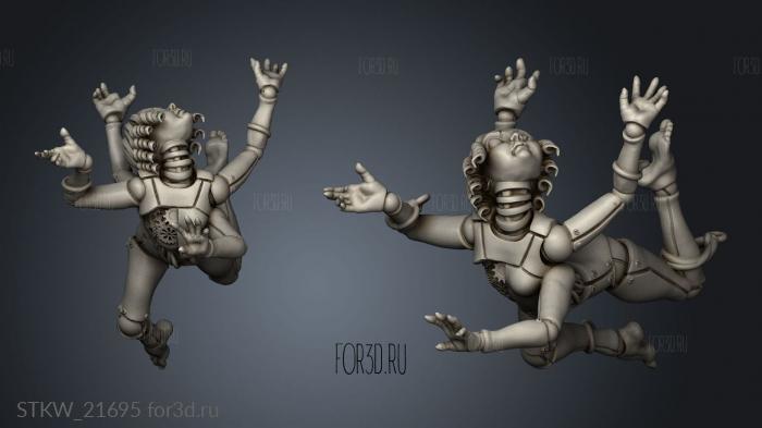 The Tower Brassmourne Dolls Doll 3d stl модель для ЧПУ