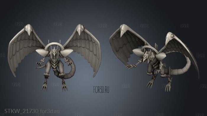 The Winged Dragon Ra Yugioh 3d stl модель для ЧПУ