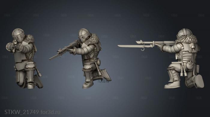 the evil one Rifle 3d stl модель для ЧПУ