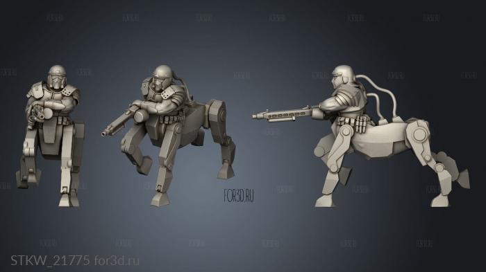 the evil one roman centaur suppressors 3d stl модель для ЧПУ