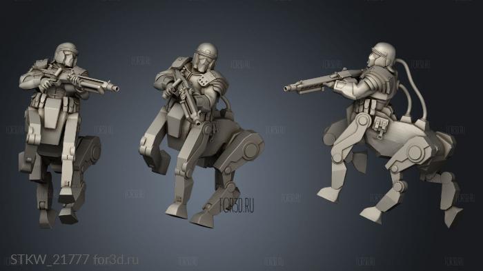 the evil one roman centaur suppressors 3d stl модель для ЧПУ