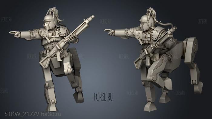 the evil one roman centaur suppressors nco 3d stl модель для ЧПУ