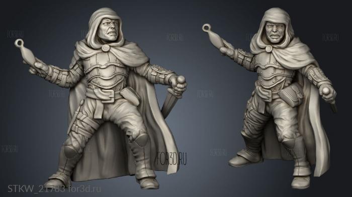 thief stl model for CNC