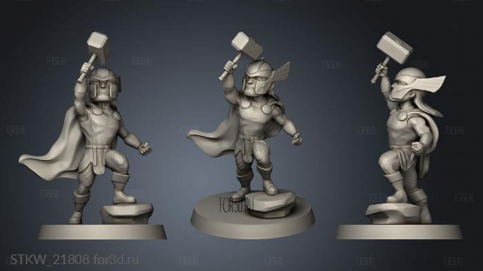 THOR BH FIG stl model for CNC