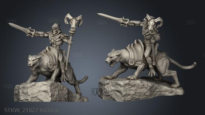 Skulldor on Cat Roar stl model for CNC