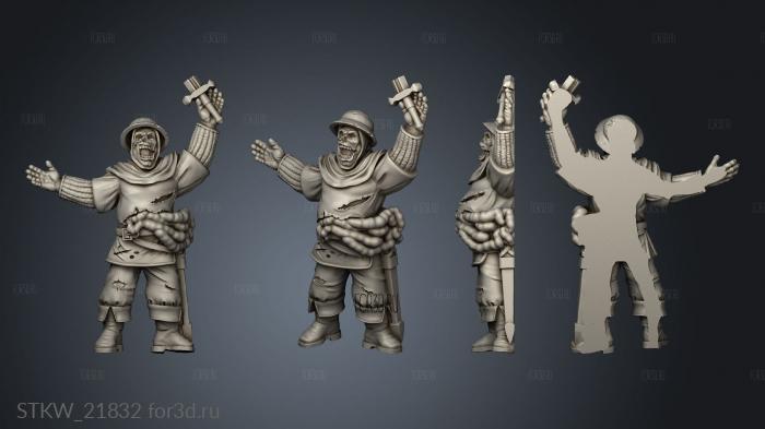 Through Dead Guards Duncan Shadow 3d stl модель для ЧПУ