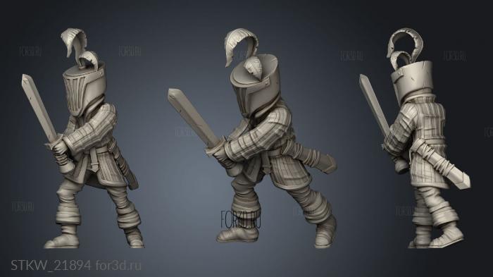 Young Squire 3d stl модель для ЧПУ