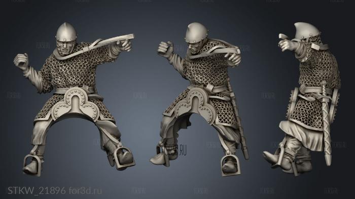 Spanish knights stl model for CNC