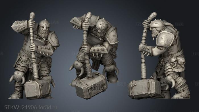 Thug Ogre Bearer 3d stl модель для ЧПУ