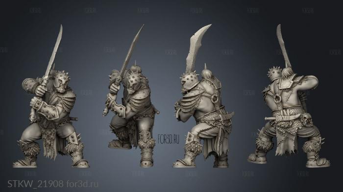 Thug Ogre 3d stl модель для ЧПУ