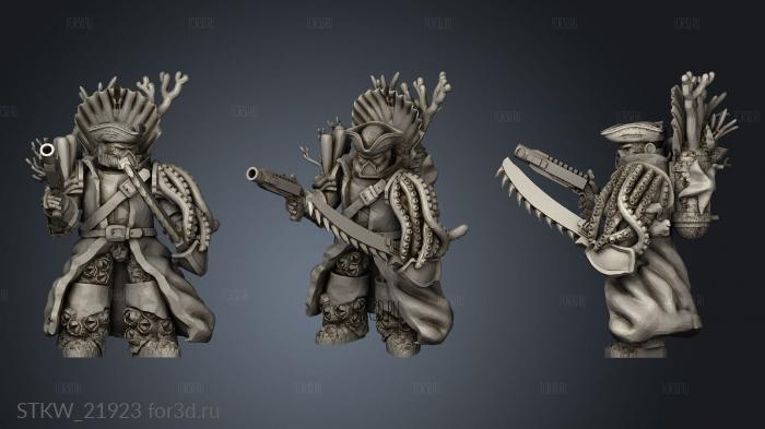 Tide Haunters stl model for CNC