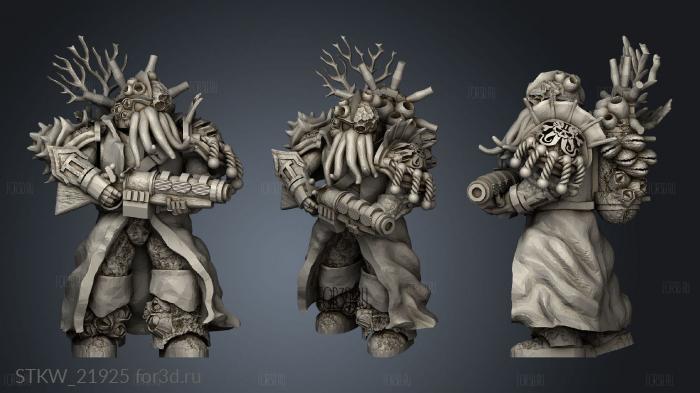 Tide Haunters stl model for CNC