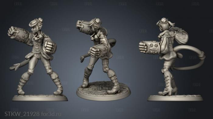 Tiefling Artificer Tiefling 3d stl модель для ЧПУ